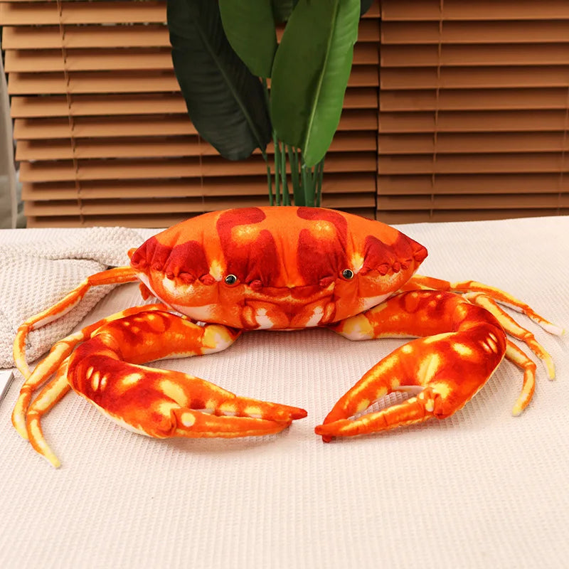 Simulated Crab Plush Toy – A Big-Hearted Sea Creature with a Soft Side