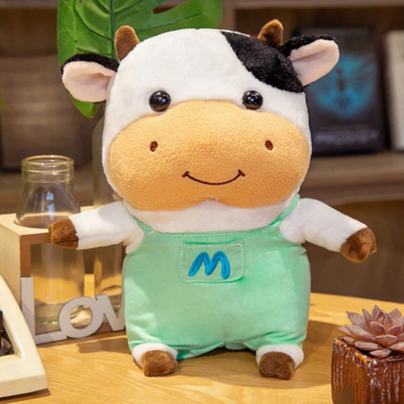 Kawaii Mini Cow Plush Animals Doll Toys Stuffed Soft Plush