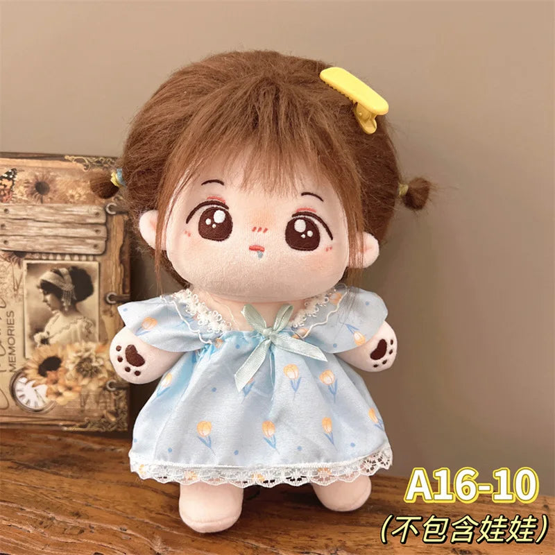 Dolls Accessories Fit Plush Stuffed Cotton Doll Lolita Campus Style
