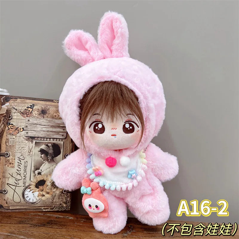 Dolls Accessories Fit Plush Stuffed Cotton Doll Lolita Campus Style
