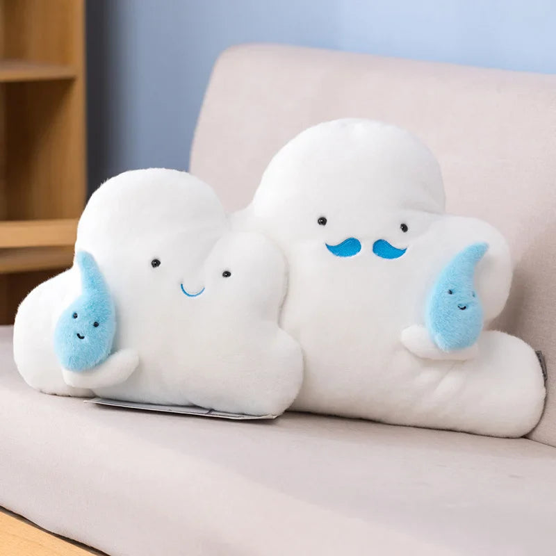 Cartoon Sun Moon Raindrop Throw Pillows Cushion 
