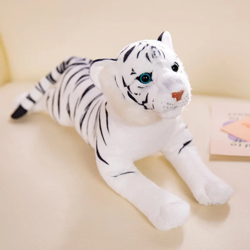 Simulation Tiger Leopard Plush – Your Fierce Yet Cuddly Jungle Companion