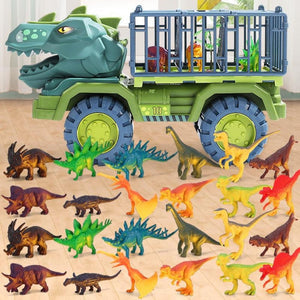 XL Dinosaur Transport Truck Toy | Excavator & Carrier (5 Styles)