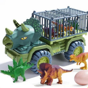 XL Dinosaur Transport Truck Toy | Excavator & Carrier (5 Styles)