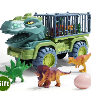 XL Dinosaur Transport Truck Toy | Excavator & Carrier (5 Styles)