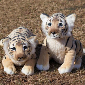 Adorable 3D Baby Tiger Cub Plush Pillow | Realistic Stuffed Animal (3 Sizes/Types) - Cute Stuffed Animal Toy