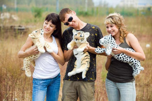 Adorable 3D Baby Tiger Cub Plush Pillow | Realistic Stuffed Animal (3 Sizes/Types) - Cute Stuffed Animal Toy