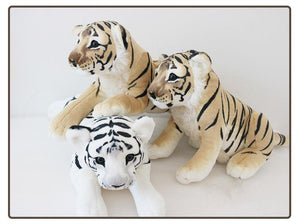 Adorable 3D Baby Tiger Cub Plush Pillow | Realistic Stuffed Animal (3 Sizes/Types) - Cute Stuffed Animal Toy